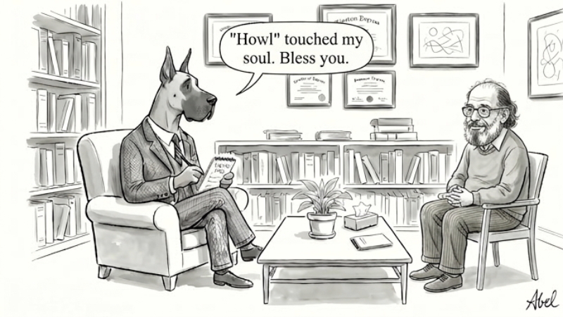 therapy-dog-howl